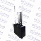Drone UAV Jammer/anti jammer 7 Bands 142W Omni or Directional Antenna Built-in Battery
