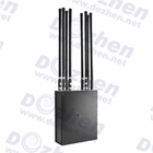 Manually Switch Control Portable Cell Phone Jammer Manpack 50-150 Meters Jamming Range