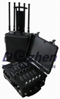 Prison Signal Drone Signal Jammer WIFI 5.8G GPS Fan Cooled Rack Enclosure With Casters