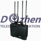 6-8 Bands 300W WIFI 5.8G GPS Drone Signal Jammer frequency blocker